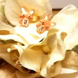 💍 Little fox earrings
